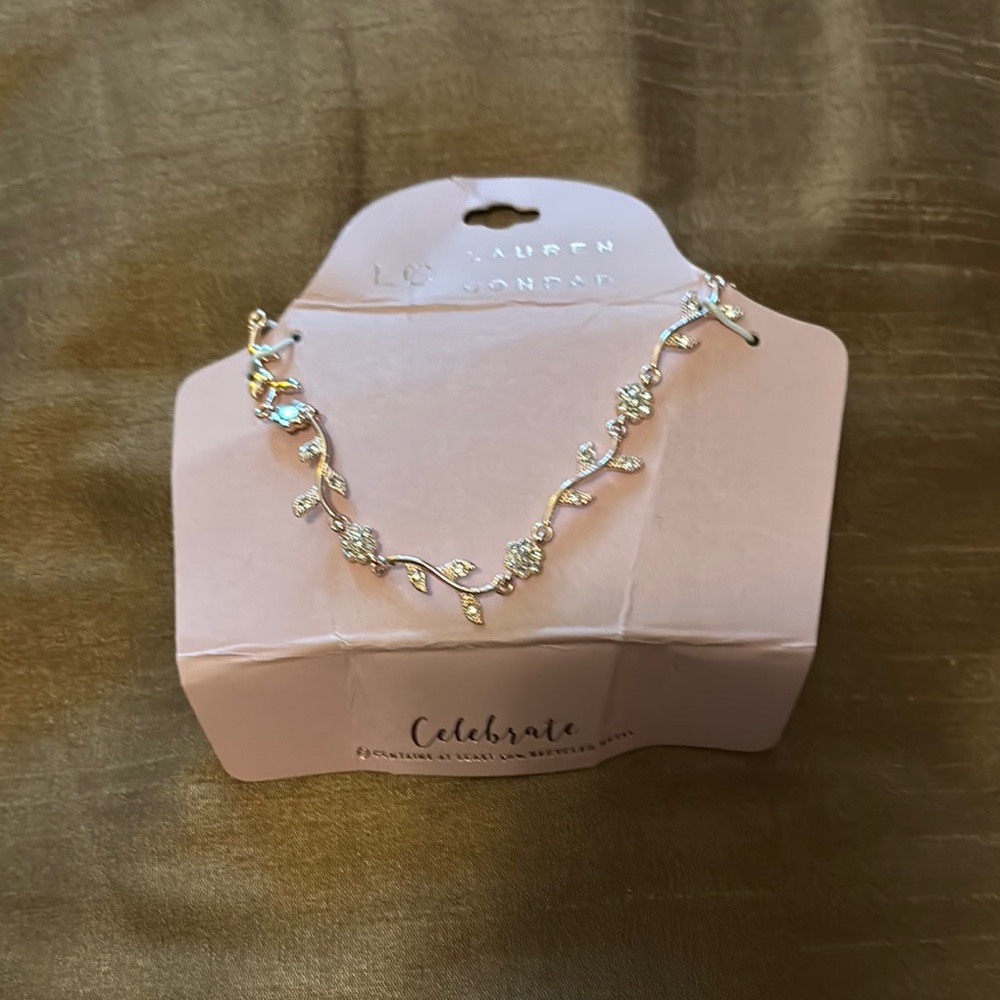 LC Lauren Conrad Gold and Silver Dainty Necklace